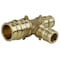 Apollo 3/4 in. x 1/2 in. x 1/2 in. Brass PEX-A Expansion Barb Reducing Tee EPXT341212 - alternate 3